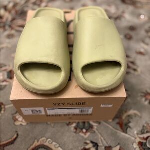 Adidas YZY Slide in Soft Green